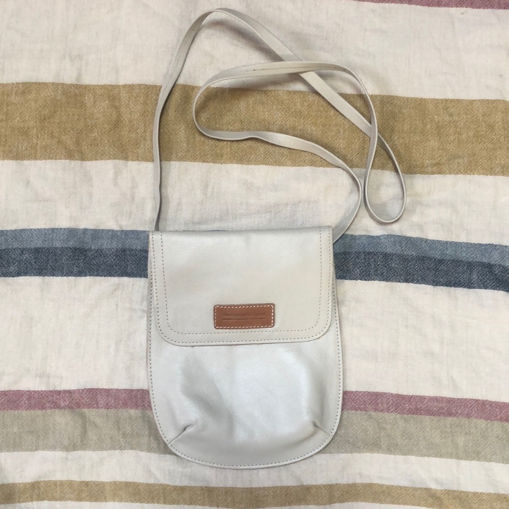Cueropapel&tijera Minime Vanilla Leather Crossbody - Picture 11 of 11